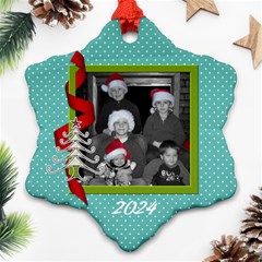 2-sided Snowflake 3 - Snowflake Ornament (Two Sides) 2-sided Snowflake 3 - Snowflake Ornament (Two Sides)