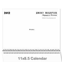 2012 Calendar Smoky Mountains - Wall Calendar 11  x 8.5  (12-Months)