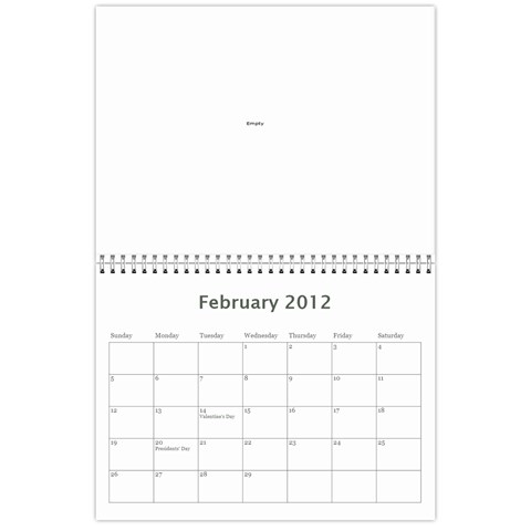 2012 Calendar Smoky Mountains By Terena Lambert Boone Feb 2012