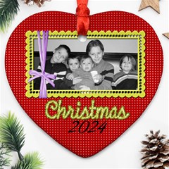 2-sided Heart 5 - Heart Ornament (Two Sides) 2-sided Heart 5 - Heart Ornament (Two Sides)