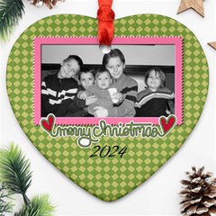 2-sided Heart 2 - Heart Ornament (Two Sides) 2-sided Heart 2 - Heart Ornament (Two Sides)