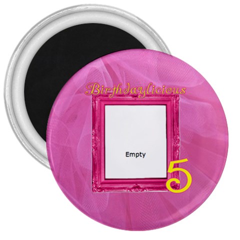 Birthdylicious Magnet By Patricia W Front