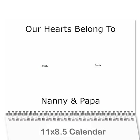 Mom And Dad R 2012 Calendar By Amy Roman Cover