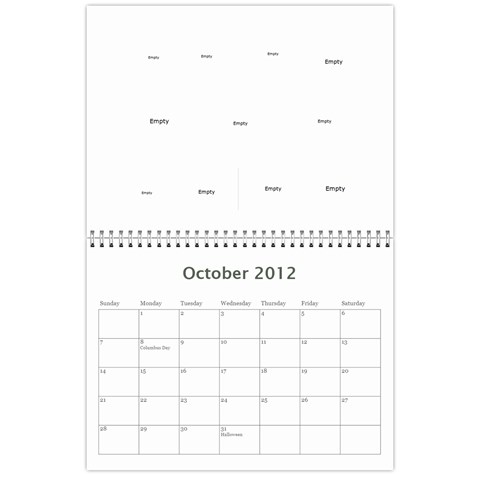 Mom And Dad R 2012 Calendar By Amy Roman Oct 2012