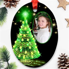 Green Christmas Tree Ornament (2 Sided)