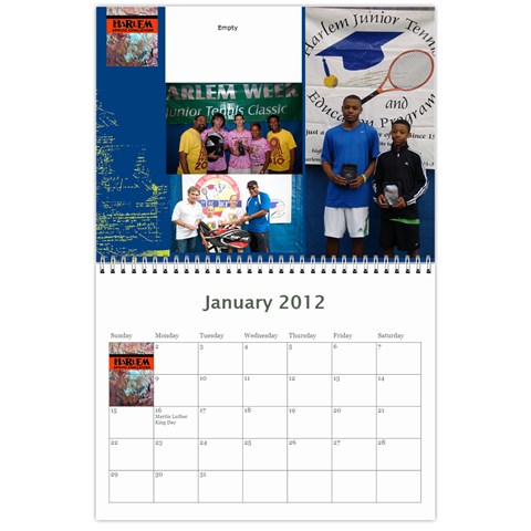 Harlem Calendar2012 By Cyril Gittens Jan 2012