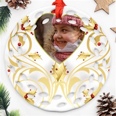 Gold Scroll (2 Sided) Filigree Ornament - Round Filigree Ornament (Two Sides) Gold Scroll (2 Sided) Filigree Ornament - Round Filigree Ornament (Two Sides)