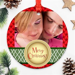 xmas - Round Ornament (Two Sides) xmas - Round Ornament (Two Sides)