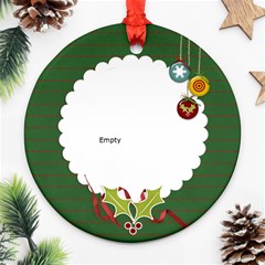 Round Ornament (Two Sides): Holidays2 Round Ornament (Two Sides): Holidays2