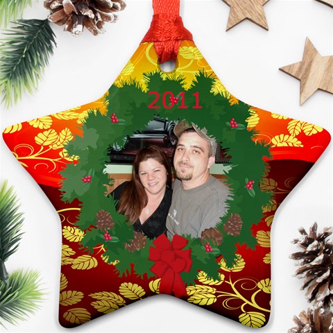 Star Ornament 1 By Kim Blair Front