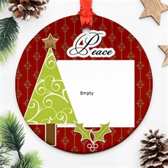 Round Ornament (Two Sides): Holidays4 Round Ornament (Two Sides): Holidays4
