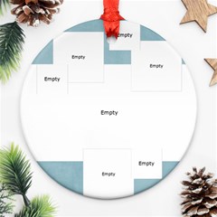 Round Ornament (Two Sides): Holidays5 Round Ornament (Two Sides): Holidays5