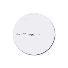 fall - Rubber Coaster (Round) fall - Rubber Coaster (Round)