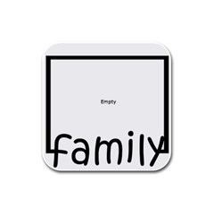 tristin - Rubber Square Coaster (4 pack)