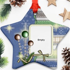 ornament - merry christmas 4 - Ornament (Star) ornament - merry christmas 4 - Ornament (Star)