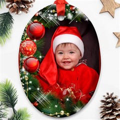 Little Baubles Oval Ornament (2 Sided)