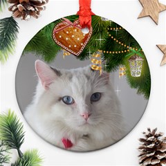 Christmas wishes round Ornament - Ornament (Round)