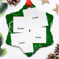 Christmas Collection  - Snowflake Ornament (Two Sides)