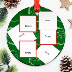 Christmas Collection  - Round Ornament (Two Sides)