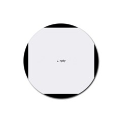 Bob s Bar - Quote 3 - Rubber Round Coaster (4 pack)