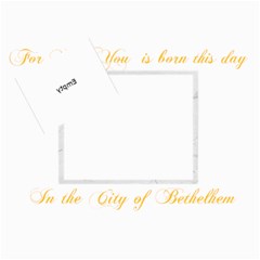 Bethlehem Christmas Photo Card - 5 x 7 Photo Cards Bethlehem Christmas Photo Card - 5 x 7 Photo Cards
