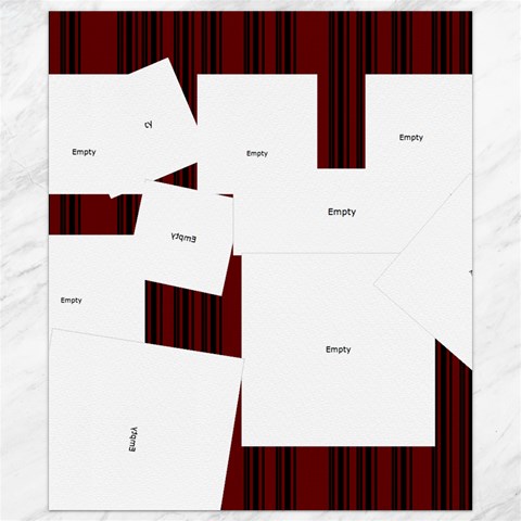 Christmas Collection  By Picklestar Scraps 8.15 x9.66  Canvas - 1