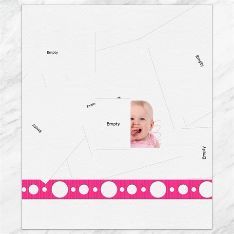 Little Princess 8.15 x9.66  Canvas - 1