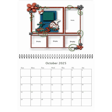 2025 Future Blessed Always Calender By Amarie Oct 2025