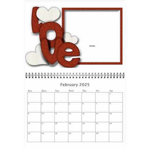 2025 Future Blessed Always Calender By Amarie Feb 2025