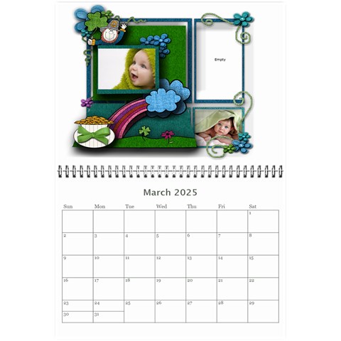 2025 Future Blessed Always Calender By Amarie Mar 2025
