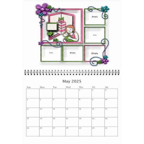 2025 Future Blessed Always Calender By Amarie May 2025