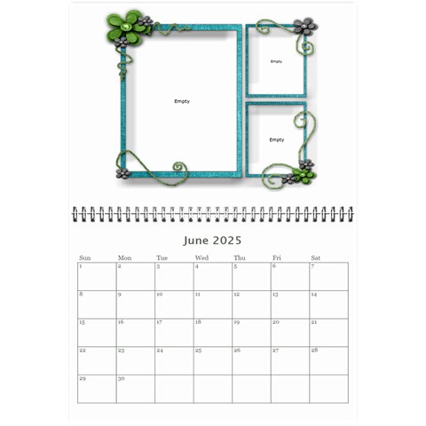 2025 Future Blessed Always Calender By Amarie Jun 2025