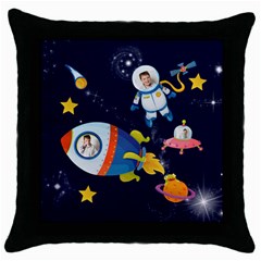 Rocket Man Pillow 1 (5 styles) - Throw Pillow Case (Black) Rocket Man Pillow 1 (5 styles) - Throw Pillow Case (Black)