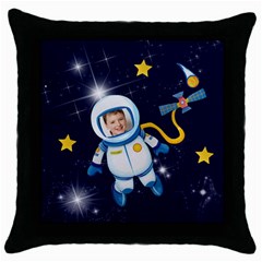 Rocket Man Pillow 3 (5 styles) - Throw Pillow Case (Black) Rocket Man Pillow 3 (5 styles) - Throw Pillow Case (Black)