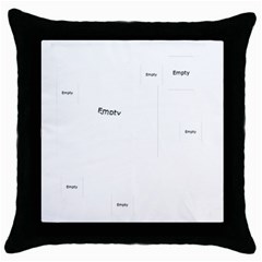 Rocket Man Pillow 4 - Throw Pillow Case (Black)