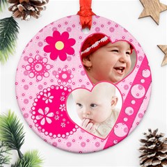 Little Princess - Round Ornament - Ornament (Round)