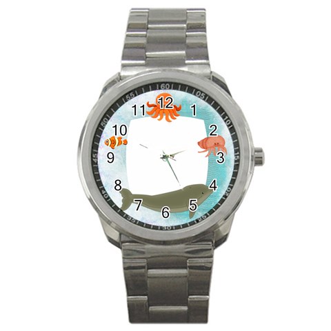 Sealife Stainless Steel Watch By Catvinnat Front