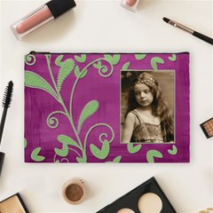 Purple Heart Large Cosmetic Bag - Cosmetic Bag (Large) Purple Heart Large Cosmetic Bag - Cosmetic Bag (Large)