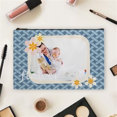 flower - Cosmetic Bag (Large) flower - Cosmetic Bag (Large)