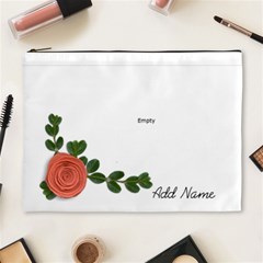 XL Cosmetic Bag: Orange Flower - Cosmetic Bag (XL) XL Cosmetic Bag: Orange Flower - Cosmetic Bag (XL)