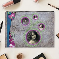 Family scroll Extra Large Cosmetic Bag - Cosmetic Bag (XL)
