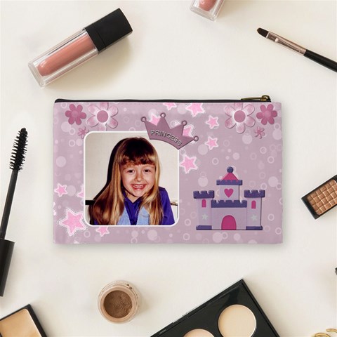 Little Princess Medium Cosmetic Bag By Lil Back