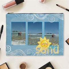 Sun Sea Sand Extra large Cosmetic Bag - Cosmetic Bag (XL) Sun Sea Sand Extra large Cosmetic Bag - Cosmetic Bag (XL)