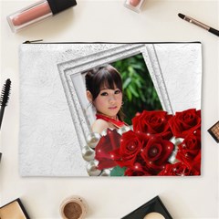 Framed with Roses (XL) cosmetic Bag - Cosmetic Bag (XL)