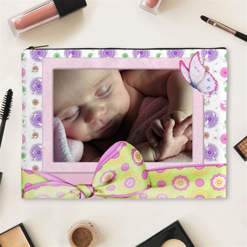 My Little Bundle (xl) Cosmetic Bag By Deborah Front