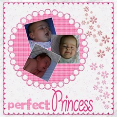 Little Princess - Canvas 20x20  - Canvas 20  x 20 