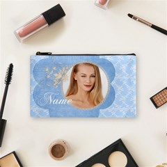 Denim N Lace Cosmetic Bag Small