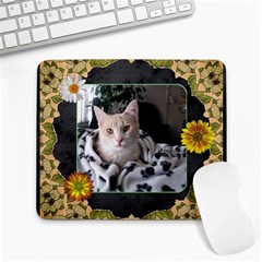 Flower Large Mousepad Flower Large Mousepad