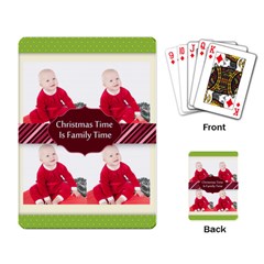 xmas - Playing Cards Single Design (Rectangle) xmas - Playing Cards Single Design (Rectangle)
