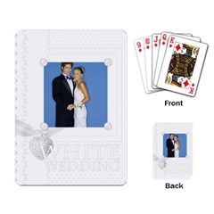 white wedding - Playing Cards Single Design (Rectangle) white wedding - Playing Cards Single Design (Rectangle)
